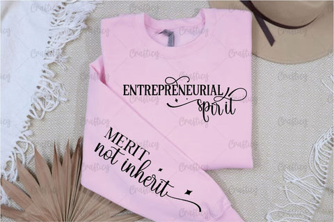 Entrepreneurial spirit Sleeve SVG Design SVG Designangry 