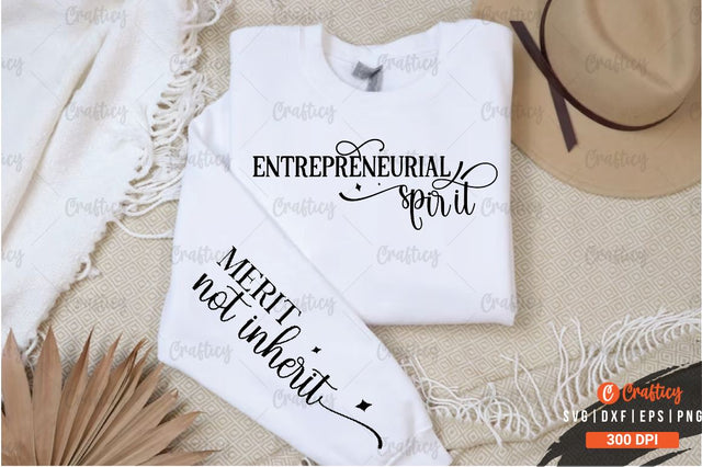 Entrepreneurial spirit Sleeve SVG Design SVG Designangry 