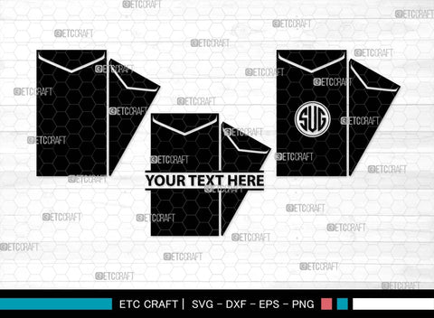 Envelope Monogram, Envelope Silhouette, Envelope SVG, Letter Svg, Mailing Svg, Inbox Svg, Letter Cover Svg, Letter Icon Svg, SB00571 SVG ETC Craft 