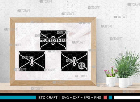 Envelope Monogram, Envelope Silhouette, Envelope SVG, Letter Svg, Mailing Svg, Inbox Svg, Letter Cover Svg, Letter Icon Svg, SB00571 SVG ETC Craft 