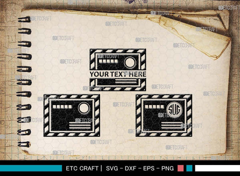 Envelope Monogram, Envelope Silhouette, Envelope SVG, Letter Svg, Mailing Svg, Inbox Svg, Letter Cover Svg, Letter Icon Svg, SB00571 SVG ETC Craft 