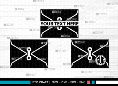 Envelope Monogram, Envelope Silhouette, Envelope SVG, Letter Svg, Mailing Svg, Inbox Svg, Letter Cover Svg, Letter Icon Svg, SB00571 SVG ETC Craft 