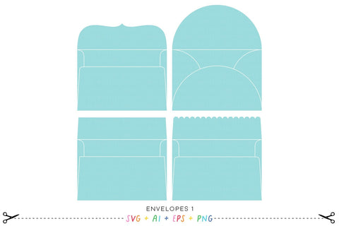 Envelopes 1 SVG SVG Miss Tiina 