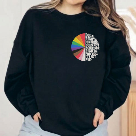 Equal Rights for Others Embroidery Design – Rainbow Equality Quote Social Justice Human Rights Machine Embroidery File Embroidery/Applique DESIGNS PatternFeed8 