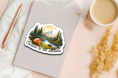 Escade to the Sticker Design Sublimation Regulrcrative 