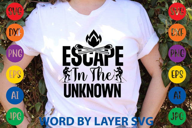 Escape In The Unknown SVG DESIGN SVG Rafiqul20606 