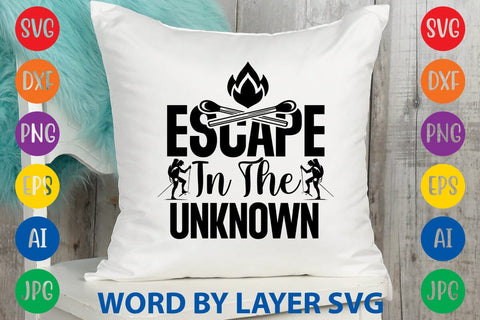 Escape In The Unknown SVG DESIGN SVG Rafiqul20606 
