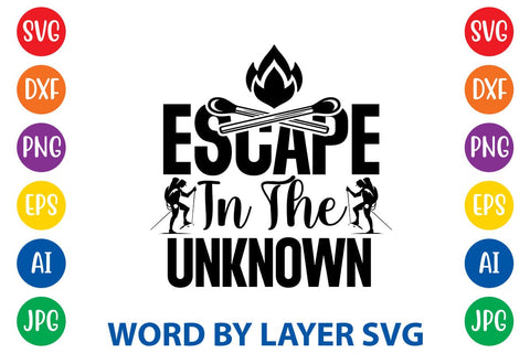 Escape In The Unknown SVG DESIGN SVG Rafiqul20606 
