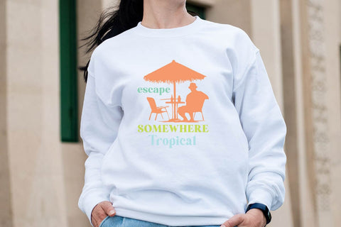 escape somewhere tropical SVG Angelina750 