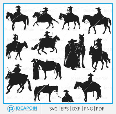 Escaramuza Charra svg, Mexican Woman on Horseback SVG, side saddle svg, Horse Clipart, female equestrian, Adelita SVG,Horseback Riding svg SVG Dinvect 