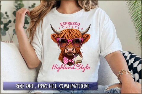 Espresso yourself, highland style Sublimation Sublimation Shetara Begum 