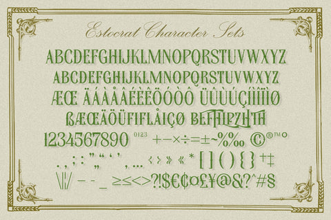 Estocrat - Vintage Display Serif Font studioalmeera 