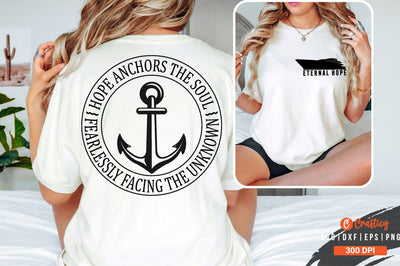 ETERNAL HOPE Front and Back SVG T shirt Design SVG Designangry 