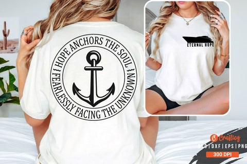 ETERNAL HOPE Front and Back SVG T shirt Design SVG Designangry 