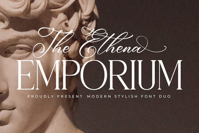 Ethena Emporium Font Duo Font Storytype Studio 