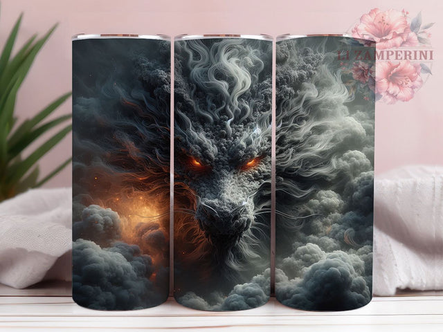Ethereal Sky Cloud Dragon Tumbler, Dragon In The Sky Wrap, 20oz Tumbler Sublimation, Fantasy Sky Dragon Design, Mystical Cloud Dragon Art, Soaring Dragon Tumbler, Ethereal Dragon Wrap Sublimation Li Zamperini 