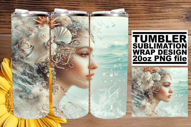 Ethereal Underwater Beauty Sublimation Pack Sublimation afrosvg 