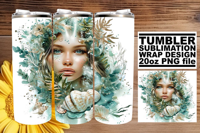 Ethereal Underwater Beauty Sublimation Set Bundle Sublimation afrosvg 