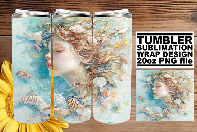 Ethereal Underwater Beauty Sublimation Set Sublimation afrosvg 