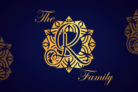 Ethnic Mandala Monogram Font Dm Letter Studio 