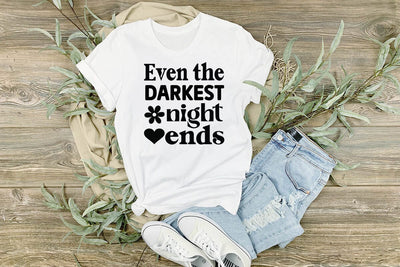 Even the darkest night ends SVG Angelina750 