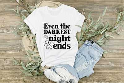 Even the darkest night ends SVG Angelina750 