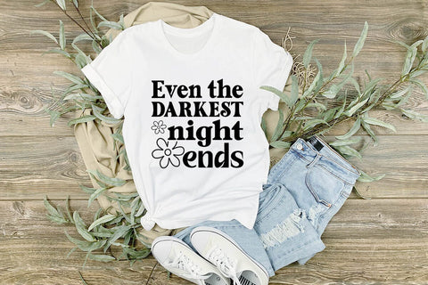 Even the darkest night ends SVG Angelina750 