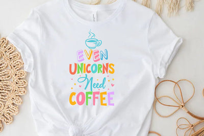 Even Unicorns Need Coffee SVG SVG FiveStarCrafting 