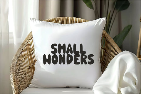 Evening Bubble - Fun Bubble Font Font Masyafi Studio 