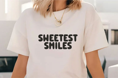 Evening Bubble - Fun Bubble Font Font Masyafi Studio 