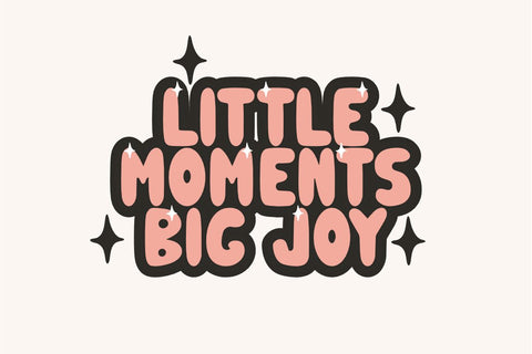 Evening Bubble - Fun Bubble Font Font Masyafi Studio 