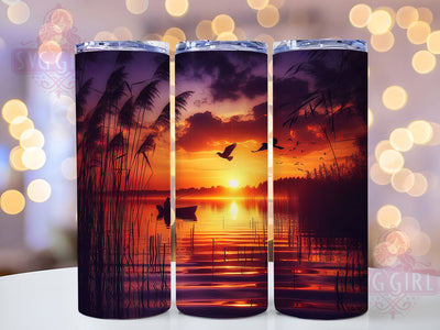 Everglades Scenic Fisherman Tumbler, Nature Lover Tumbler, Scenic Fishing Wrap, Tropical Wetlands Wrap, Artistic Fisherman Wrap, Sublimation Design, Trendy Gift Idea Sublimation SvggirlplusArt 