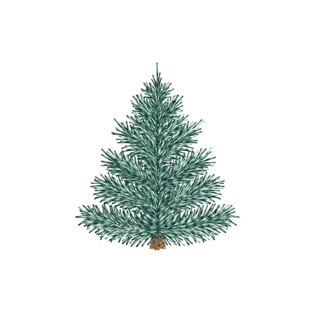 Evergreen Pine Tree Machine Embroidery Design for 4x4 5x7 Hoops Digital File Embroidery/Applique DESIGNS Nino Nadaraia 