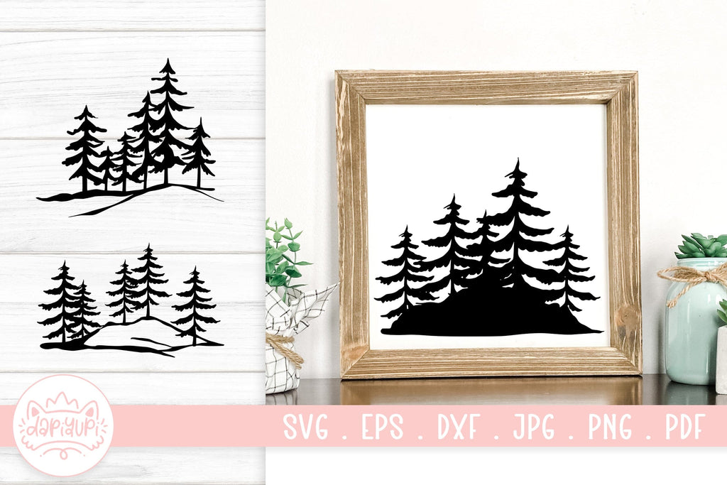 Evergreen File Evergreen SVG Cut File - So Fontsy
