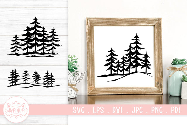 Evergreen SVG Cut File SVG dapiyupi store 