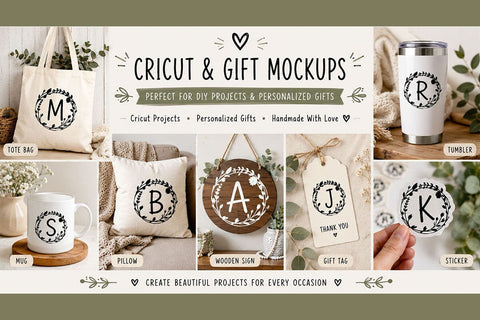 Everleaf Monogram Font LetterdayStudio 