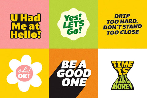 Everlo Sans – Bold & Friendly Display Typeface Font Four Lines Std. 