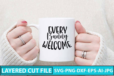 Every Bunny Welcome SVG Cut File SVG Syaman 