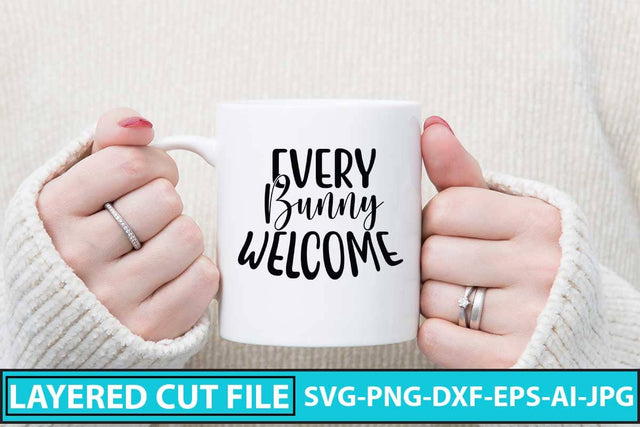Every Bunny Welcome SVG Cut File SVG Syaman 