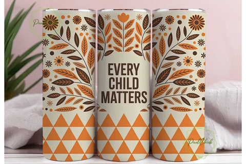 Every Child Matters 20oz Tumbler Sublimation PixelChick 