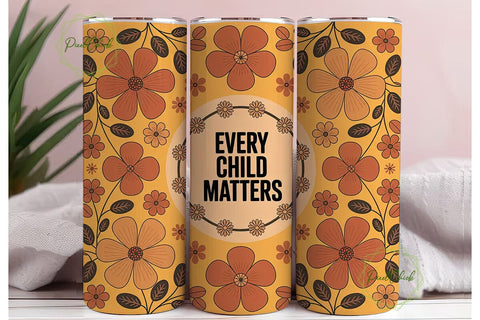 Every Child Matters 20oz Tumbler Sublimation PixelChick 