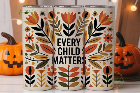 Every Child Matters 20oz Tumbler Sublimation PixelChick 