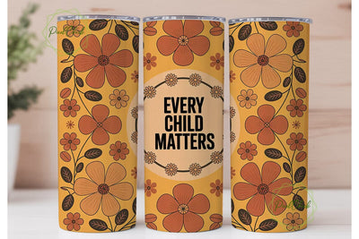 Every Child Matters 20oz Tumbler Sublimation PixelChick 