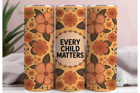 Every Child Matters 20oz Tumbler Sublimation PixelChick 
