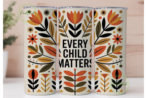 Every Child Matters 20oz Tumbler Sublimation PixelChick 