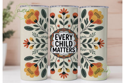 Every Child Matters Tumbler Wrap Sublimation PixelChick 