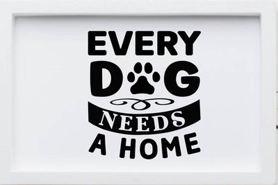 Every dog needs a home; SVG Angelina750 