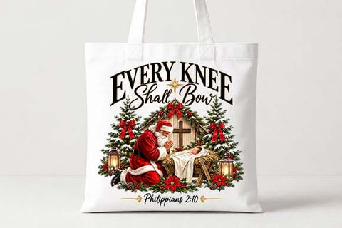Every Knee Shall Bow Christmas Nativity SVG BillahCrafts 