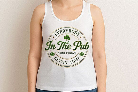 Everybody In The Pub PNG St Patrick’s Day Sublimation Design SVG BillahCrafts 