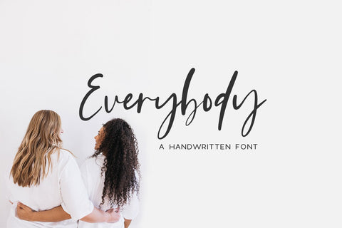 Everybody Script Font Beck McCormick 